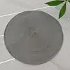 Tapete Isolante 38cm Item de Venda Quente Transfronteiriço em Estoque Tapete de PP Redondo Utensílios de Mesa Simples com um Toque de Luxo Toalha de Mesa Personalizável Jogo Americano