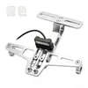 Soporte de matrícula ajustable universal Honda MSX Aleación de aluminio CNC Soporte de matrícula brillante Modificado con soporte de placa trasera de luz