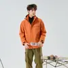 Chaqueta con capucha tres en uno para mujer para otoño e invierno con forro polar, traje de dos piezas para hombre para montañismo al aire libre a prueba de tres elementos para parejas