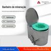 Coletor de banheiro de mina, banheiro móvel de aço inoxidável, embalagem, banheiro de fácil utilização, câmara de refúgio