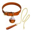 Collar de Campana para Mascota Collar de Mujer Correa de Tracción Cadena para el Cuello Correa para el Cuello Gargantilla para Uso Humano Cascabel Navideño Divertido