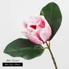 Flores de Magnolia Simuladas con Tacto Realista y Efecto Hidratante, Flores Artificiales para Decoración de Mesa de Sala de Estar, Ramos Decorativos, Arreglos Florales de Mano y Accesorios Florales