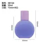 Frasco de Perfume Aveludado 50ml Vidro Transparente Pequeno Frasco Recarregável Atacado Frasco Spray Contínuo Frasco Vazio com Tampa de Perfume Aveludada