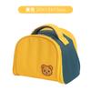 Bolsa de almuerzo portátil para estudiante de primaria, bolsa de aislamiento de tela Oxford linda de dibujos animados, bolsa de aluminio engrosada, bolsa de aislamiento térmico