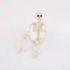 Adorno de esqueleto realista móvil de Halloween para casa embrujada, sala de escape, decoración de fiesta, adorno de esqueleto humano, decoración colgante