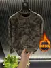 Sudadera de hombre con lentejuelas y manga larga, moderna, forrada de polar, desgastada, a la moda, superventas, cuello redondo, otoño-invierno, graffiti tie-dye, nuevo estilo de lujo ligero