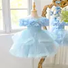 Vestido Nuevo para Niña, Vestido de Princesa con Lentejuelas, Vestido Infantil para Actuación de Piano, Ropa Infantil Elegante, Vestido para Bebé de un Año