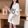 Playera de Manga Corta Única y Elegante para Mujer, Algodón Puro, Nueva Moda de Verano Juvenil con Espalda Descubierta, Top Versátil