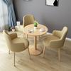 Combinación de mesa y silla de negociación, área de descanso, mesa y silla de ocio, cafetería, tienda de té con leche, reunión, oficina, negocios, mesa y silla de recepción