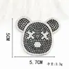 Nueva Moda Pegatinas de Tela para Mascotas Cachorros Dibujos Animados Malla Adhesiva Termofusible Pedrería Estampado en Caliente Ropa Bolsas Zapatos y Sombreros DIY