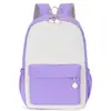 Mochila Escolar para Estudiante de Primaria Logo Impreso Personalizado Mochila para Niños de Institución de Entrenamiento Academia Privada Mochila de Ocio para Viajes Regalo
