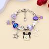 Pulseiras Artesanais Prontas com Contas Pando, Designs de Kuromi e My Melody, Presentes para Meninas e Crianças, Itens Populares de Venda Transfronteiriça
