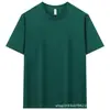 Camiseta Masculina de Algodão Desan de Verão com Manga Curta Personalizada, Secagem Rápida, Gola Redonda, Branca, Não Transparente, Camisa de Verão Estampada