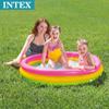 Piscina inflable fluorescente INTEX57412 para bebés, piscina para bebés, bañera para bebés, tres aros, cuatro aros