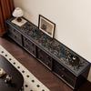 Alfombrilla Protectora para Encimera de Mueble de TV Lujo Ligero Mesa Auxiliar de Gama Alta Mantel para Mesa de Café Cuero Impermeable y a Prueba de Aceite
