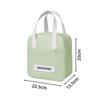 Bolsa de almuerzo cuadrada con cara sonriente Runhui Luggage para trabajadores de oficina, bolsa Bento, bolsa para mantener la frescura al aire libre, bolsa aislada portátil para estudiantes