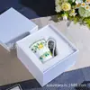 Série Limão da D Pratos de Jantar de Porcelana para Hotel Pratos de Servir de Alta Qualidade para Uso Doméstico Pratos de Café da Manhã Sobremesa Pratos Rasos para Comida Ocidental Atacado