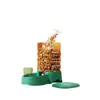 Recipiente de comida e água tudo-em-um para cães e gatos de estimação, seguro, higiênico, conveniente, de grande capacidade e evita que a comida fique presa. Suprimentos para animais de estimação