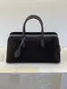 Bolso Boston de Piel de Vaca Mate Nuevo 2026, Bolso de Mano Tipo Bowling de Gran Capacidad, Bolso Cruzado para el Trabajo, Bolso de Mujer Transfronterizo