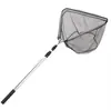 Red de Pesca Plegable Integrada Transfronteriza con Caña Telescópica, Red de Pesca para Mar, Equipo de Pesca, Red de Pesca Triangular de Aleación de Aluminio al por Mayor