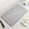 Venta Caliente Transfronteriza Moderna Minimalista Felpudo de Esponja Puerta de Baño Antideslizante Absorbente Alfombrilla para Pies Alfombra de Hogar Alfombrilla de Secado Rápido