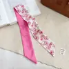 Primavera y Verano nuevo ins largo bufanda pequeña mujer todo partido Corea del Sur bufanda pequeña cinta para el pelo asa corbata bolsa cinta cinta
