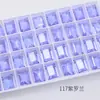 Açúcar de Pedra Transparente Grande Dongzhou 14*10 Fino K9 Ponta Afiada de Ângulo Reto Inferior Unha Artística Diamante Unha Artística Diamante Acessórios de Joalheria 10 Peças