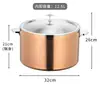 Panela Romana aquecida para sopa, multi-cor, multi-design, de aço inoxidável de alta qualidade, mais vendida (pode ser combinada com uma base de aquecimento de sândalo com voltagem personalizada)