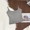 Camiseta sin mangas de tirantes con lunares cruzados y espalda descubierta, chica picante de deseo puro, para mujer con copas, capa interior sexy de verano, top sin mangas para usar por fuera