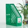 Estante de Almacenamiento de Carpeta Única para Escritorio Barra de Archivo de Plástico Logo Imprimible Suministros de Oficina Caja de Archivo Única Engrosada