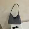 Nuevo diseño nicho bolsa de lona de pana retro simple y moderna bolsa de hombro gran capacidad bolsa de tela para estudiantes