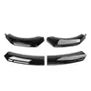 Lábio Frontal Universal de Quatro Seções para Automóvel Trilha Ajustável de Quatro Seções Pá Frontal Espessada Camada Dupla Lábio Frontal de Quatro Seções Chin
