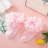 Calcetines de Encaje para Niños Calcetines Absorbentes de Sudor Otoño e Invierno Nuevo Lindo Patrón de Corazón Algodón Peinado Calcetines para Bebé Calcetines para Bebé Calcetines para Mujer