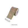 Cinta de lino sintético en stock para decoraciones navideñas, cinta navideña impresa a medida con purpurina, transfronterizo a medida