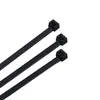 Amarre de Plástico de Nylon Amarre de Cable para Alambre Sujetador de Amarre de Cable Hebilla de Amarre de Cable Blanca de Bloqueo Automático Amarre de Cable Fuerte