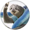 Insignias Periféricas de Zootopia 2, Insignias de Hojalata, Llaveros de Espejo Redondo Pequeño, Accesorios de Colgante Lindos