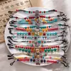 Pulseiras Tecidas Artesanais Mais Vendidas na Fronteira, Pulseiras de Imitação de Turquesa e Cera de Abelha Estilo Étnico Retrô, Acessórios de Pulseiras Nepaleses