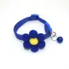 Nuevo Collar de Lazo Flor Gato Collar Perro Suministros para Mascotas Venta Directa de Fábrica Preferido Transfronterizo