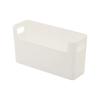 Caja de almacenamiento de estilo japonés para refrigerador, estante lateral, caja de plástico para envolver la cocina, sin perforaciones, montada en la pared