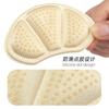 Pegatinas para tacón de zapatilla tacones altos rebote suave anti-desgaste anti-caída pegatinas para talón zapatos de hombre y mujer tamaño de zapato ajustable almohadilla de media talla