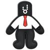 Cross-border novo homem do toalete dos desenhos animados buraco sapatos decoração acessórios pvc sapato flor decoração diy removível sapato fivela acessórios
