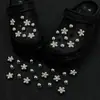Charms para Sapato Crocs Compatíveis com Fronteira com Strass Brilhantes, Acessórios de Corrente de Fivela de Sapato Decorativa Removível DIY