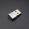 Adaptador fêmea tipo C para USB 2.0 macho, adaptador OTG para transmissão de carregamento de celular e disco rígido
