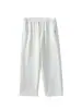 Calça Casual Esportiva Transfronteiriça Apo para Homens no Outono e Inverno Plus Veludo Solta Reta Versátil Elástica Cadarço Calças