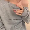 Colar Puxador com Borboleta e Franja de Prata Corrente para Clavícula Feminina Estilo Frio Elegante Acessórios Nova Moda Corrente para Moletom