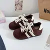 Zapatillas Deportivas de Entrenamiento Alemanas Versátiles Casuales de Nicho con Suela Gruesa para Mujer Otoño 2025 Nuevas Zapatillas Deportivas con Plataforma Interna Xy-A679