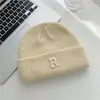 Chapéu feminino inverno 2023 popular chapéu de lã Nova moda quente mulheres malha chapéu algemas chapéu frio moda