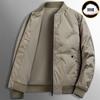Jaqueta de plumas masculina leve curta de alta qualidade gola alta plumas de pato jaqueta masculina roupas casuais masculinas