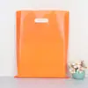 Bolsas de Tote de Plástico Lisas de Color PE Se Pueden Imprimir con Logos, Bolsas de Compras para Accesorios de Ropa, Bolsas de Regalo para Tiendas de Gafas Empaque