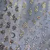 Adesivos de Unha de Cobra com Folha de Ouro Papelaria Adesivos de Unha Cobra da Fortuna Auxiliares de Unha de Luxo Leve Strass para Unhas